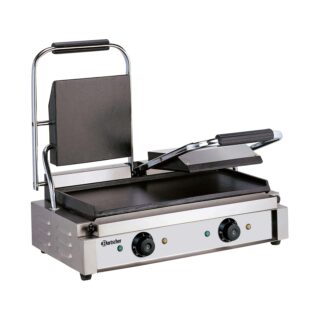 Bartscher Doppel-Kontaktgrill, glatt/glatt