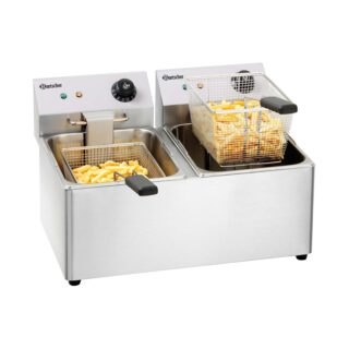 Bartscher Elektro-Doppel-Fritteuse "Snack IV"